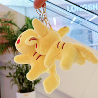 Pokemon Plush Toys Keychain Pikachu Backpack Plushies Pendant  Keyring Doll Accessories Keychain Boys Xmas Birthday Gifts - Trusted Pet Products