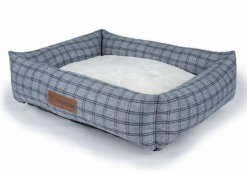 Cozy Winter Warm Linen Square Creative Pet Bed for Ultimate Comfort