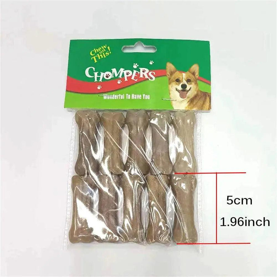 2/4/10pcs per bag Bite-Resistant Chew Bone for Dogs - Trusted Pet Products