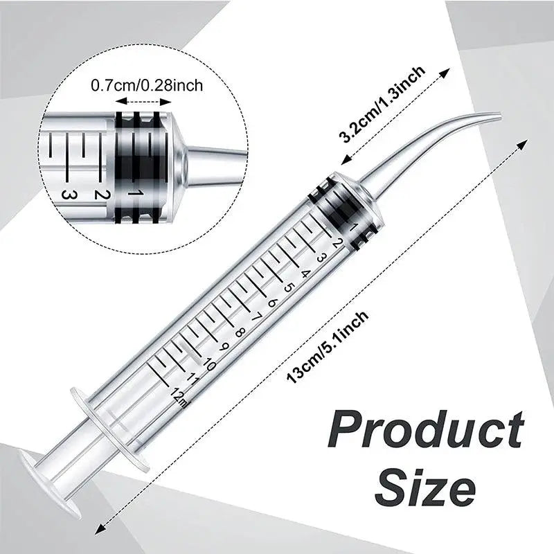 12ml Pet Feeding Syringes with Measurement for Small Dog Cats Puppy Kitten and Other Small Animal Liquid Syringe Feeder Supplies - Trusted Pet Products