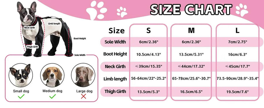 1Set Dog Shoes Puppy Dog Outdoor Sock Shoes Waterproof Dog Boot for Small Medium Dogs Pet Paw Protector Anti-Slip Dog Rain Shoes - Trusted Pet Products