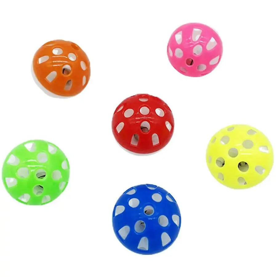 1pc Cat Toy Bell Ball 38mm 43mm Plastic Cat Toy Fun Games Interactive Ball Exercise Cat Animal Funny Toy Pets V6Q6 - Trusted Pet Products