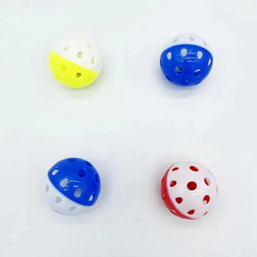 1pc Cat Toy Bell Ball 38mm 43mm Plastic Cat Toy Fun Games Interactive Ball Exercise Cat Animal Funny Toy Pets V6Q6 - Trusted Pet Products