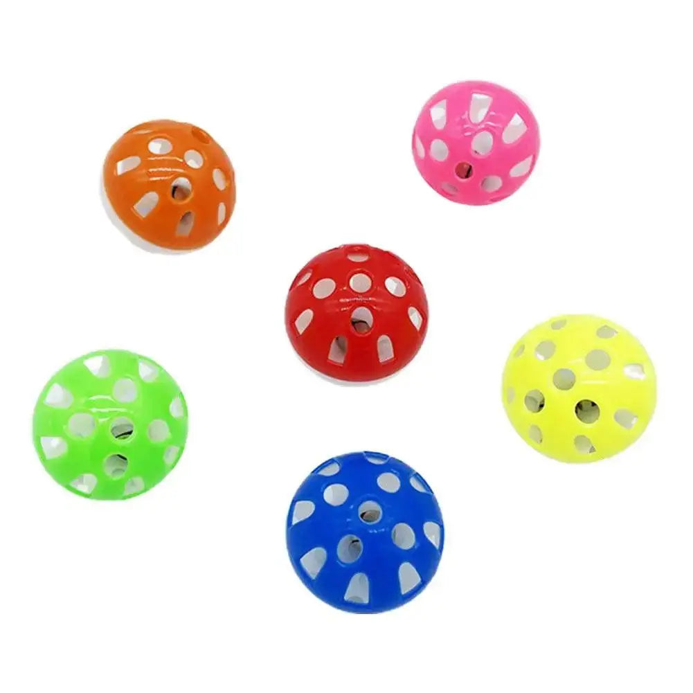 1pc Cat Toy Bell Ball 38mm 43mm Plastic Cat Toy Fun Games Interactive Ball Exercise Cat Animal Funny Toy Pets V6Q6 - Trusted Pet Products