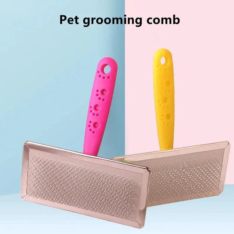 1pc Pet Dog Comb Hair Removal Stainless Stee Knot Grooming Comb Puppy Cat Cleaning Accessories Brush Needle Comb Pets Supplies - Trusted Pet Products