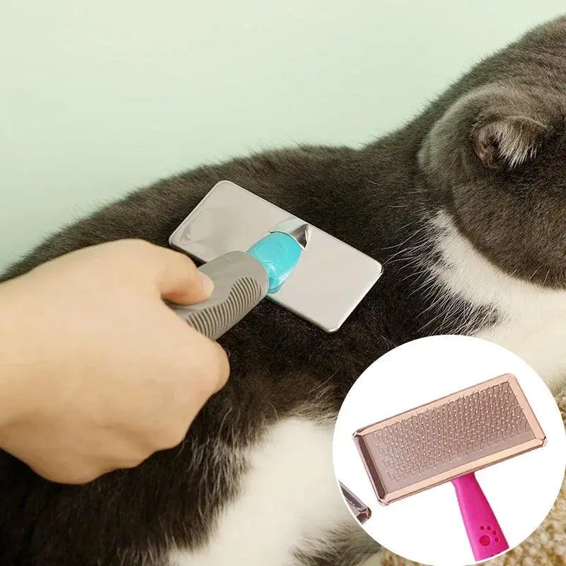 1pc Pet Dog Comb Hair Removal Stainless Stee Knot Grooming Comb Puppy Cat Cleaning Accessories Brush Needle Comb Pets Supplies - Trusted Pet Products