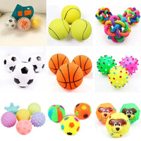 1pc Squeaky Pet Dog Ball Toys for Small Dogs 6cm My Store