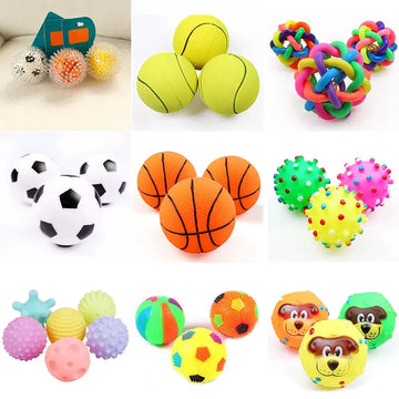 1pc Squeaky Pet Dog Ball Toys for Small Dogs 6cm My Store