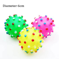 1pc Squeaky Pet Dog Ball Toys for Small Dogs 6cm - Trusted Pet Products