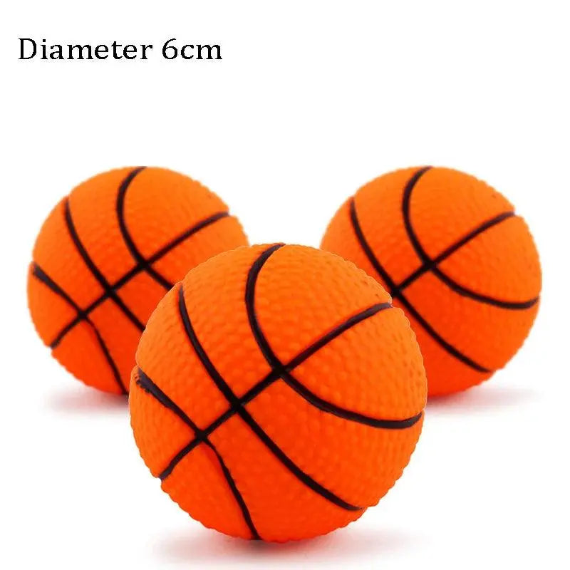 1pc Squeaky Pet Dog Ball Toys for Small Dogs 6cm - Trusted Pet Products