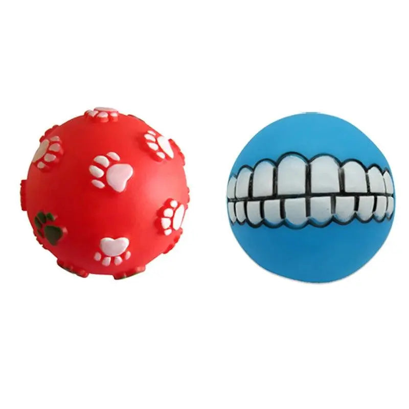 1pc Squeaky Pet Dog Ball Toys for Small Dogs 6cm - Trusted Pet Products