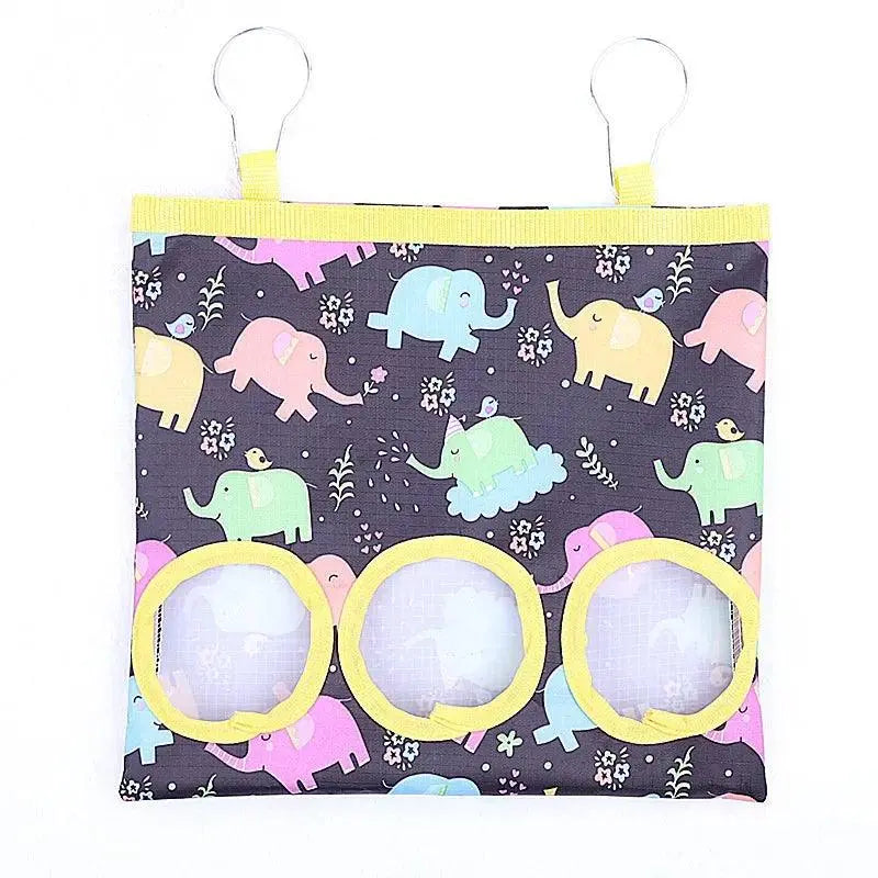 2/3 Holes Hanging Hay Bag with hooks for Bunny Guinea Pigs Small Animal Feeder Rabbit Food Dispensers Bag Pet Feeding Bag - Trusted Pet Products