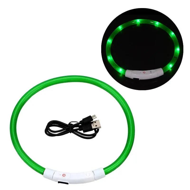 3 Modes Dog Luminous Charge Collar Led Usb Cat Dogs Collars Detachable Night Led Glow Dog Loss Prevention Collar Pet Accessories - Trusted Pet Products