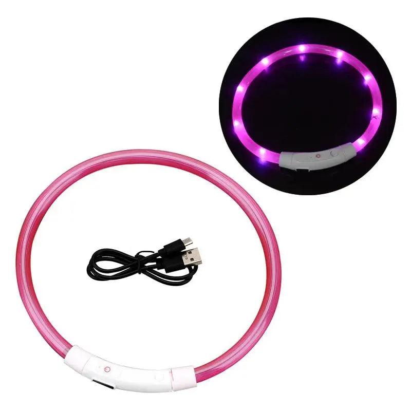 3 Modes Dog Luminous Charge Collar Led Usb Cat Dogs Collars Detachable Night Led Glow Dog Loss Prevention Collar Pet Accessories - Trusted Pet Products