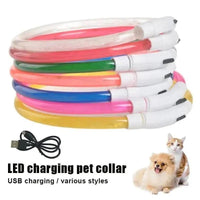 3 Modes Dog Luminous Charge Collar Led Usb Cat Dogs Collars Detachable Night Led Glow Dog Loss Prevention Collar Pet Accessories - Trusted Pet Products