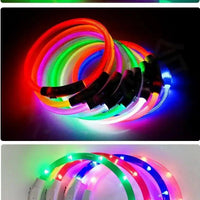 3 Modes Dog Luminous Charge Collar Led Usb Cat Dogs Collars Detachable Night Led Glow Dog Loss Prevention Collar Pet Accessories - Trusted Pet Products