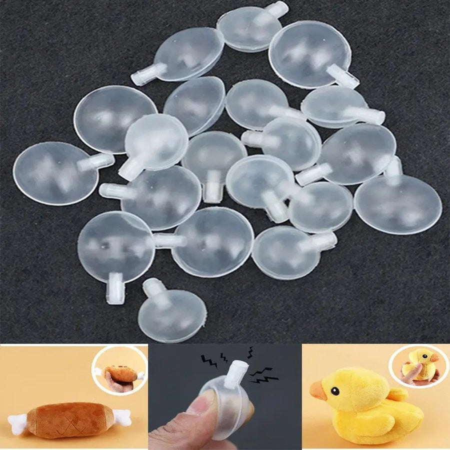 10/50Pcs Squeakers Repair Fix Pet Baby Dog Toys Noise Maker Insert Replacement 27/35mm Plastic Squeaker Repair Supplies - Trusted Pet Products