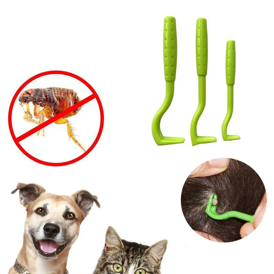 3pcs Dog Tick Flea Removal Tool Trusted Pet Products