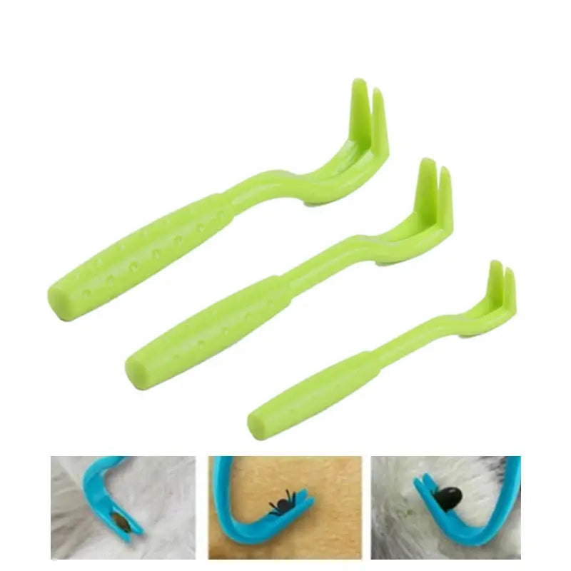 3pcs Dog Tick Flea Removal Tool Trusted Pet Products