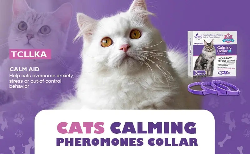 3/4 Pc Dogs Calming Pheromone Collars Anxiety Relief Trusted Pet Products