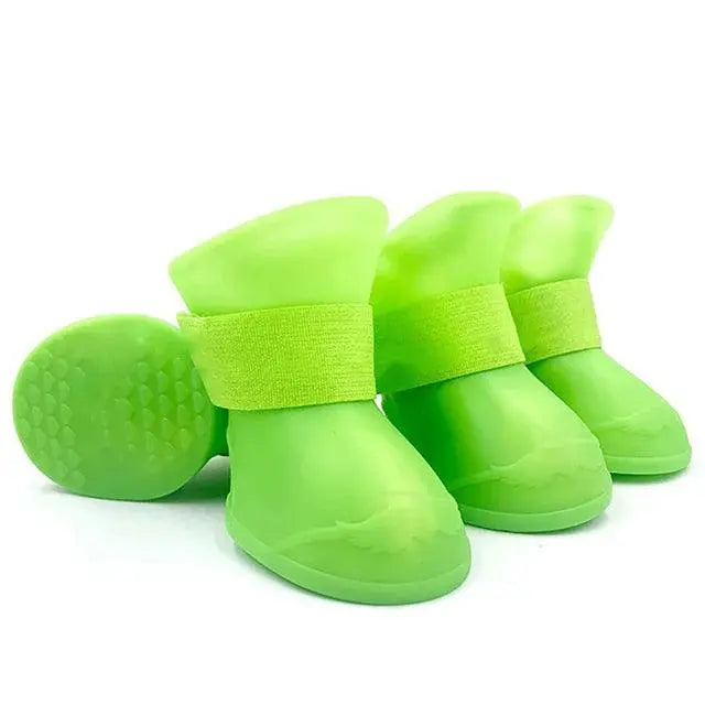 4Pcs Waterproof Anti-slip Rubber Boots For Dogs - Trusted Pet Products