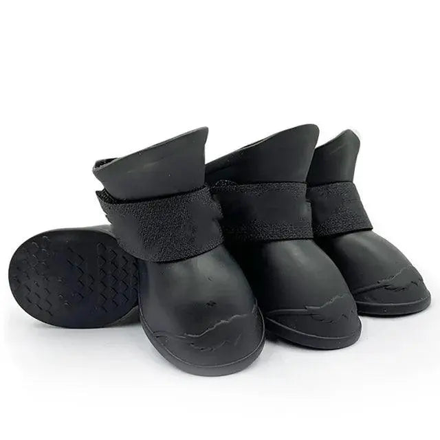 4Pcs Waterproof Anti-slip Rubber Boots For Dogs - Trusted Pet Products