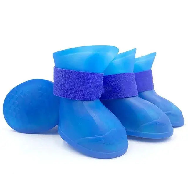 4Pcs Waterproof Anti-slip Rubber Boots For Dogs - Trusted Pet Products