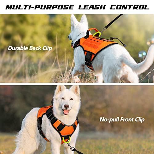 WINGOIN Purple Tactical Dog Harness Vest for Small Dogs No Pull - Trusted Pet Products