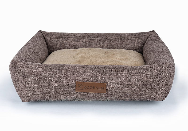 Cozy Winter Warm Linen Square Creative Pet Bed for Ultimate Comfort