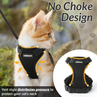 Escape Proof Cat Harness with Leash - Rabbitgoo - Trusted Pet Products