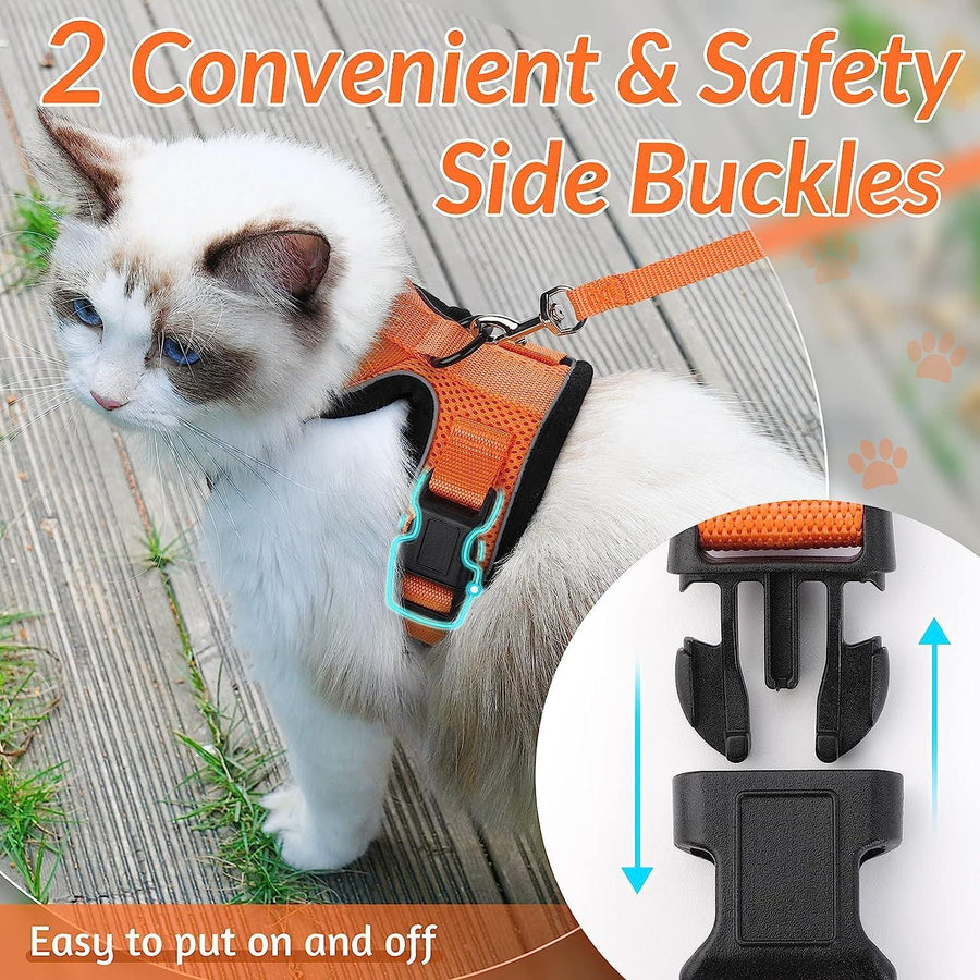 Escape Proof Cat Harness with Leash - Rabbitgoo - Trusted Pet Products