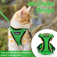 Escape Proof Cat Harness with Leash - Rabbitgoo - Trusted Pet Products