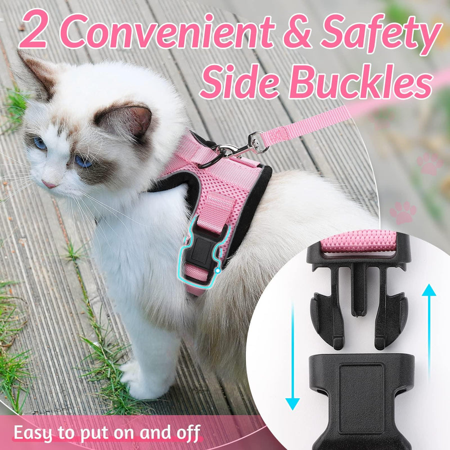 Escape Proof Cat Harness with Leash - Rabbitgoo - Trusted Pet Products