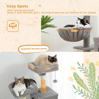 Domestic Delivery Multi-Level Cat Tree Tower Climb Furniture Scratching Post for Indoor House Pet Supplies Kitten Toy Cozy Condo - Trusted Pet Products