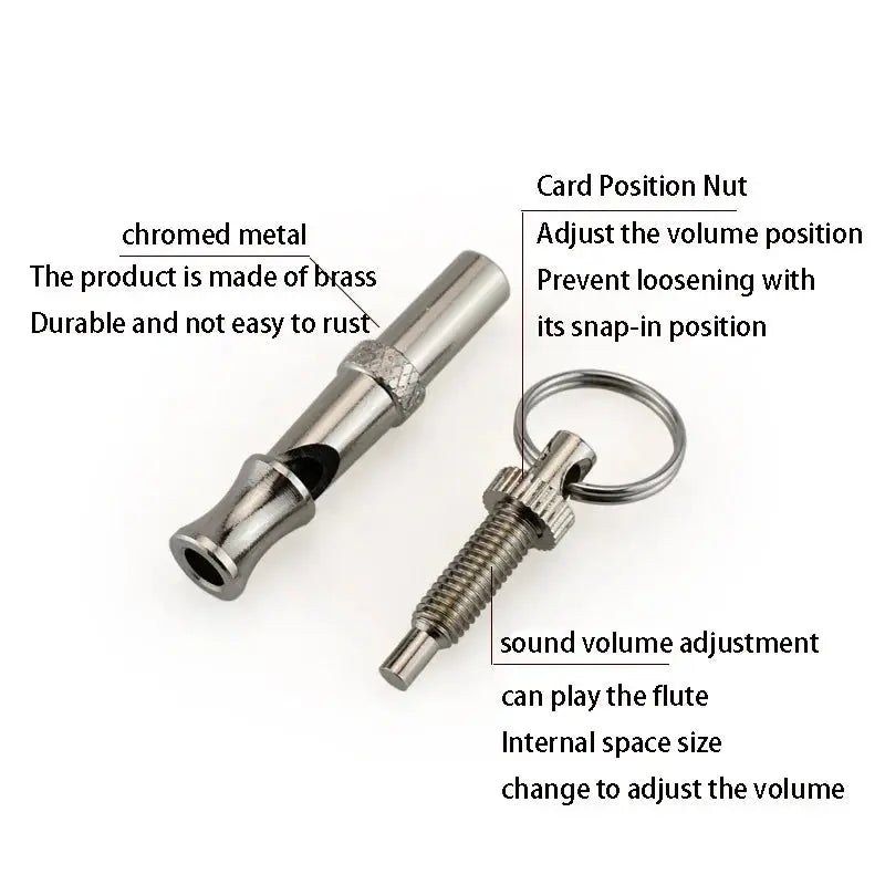 Adjustable Training Dog Whistle Trusted Pet Products