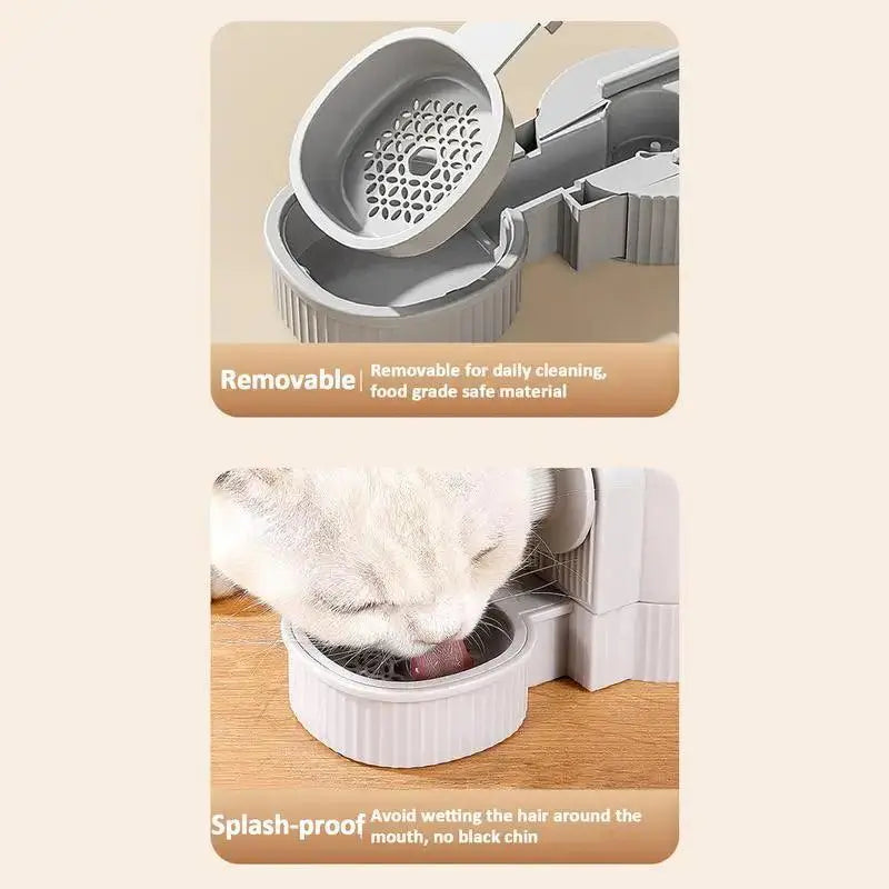 Automatic Feeders Food And Water Dispenser For Pets Automatic Pet Feeder Detachable Dry Food Hang Dispenser Automatic Cat Food - Trusted Pet Products