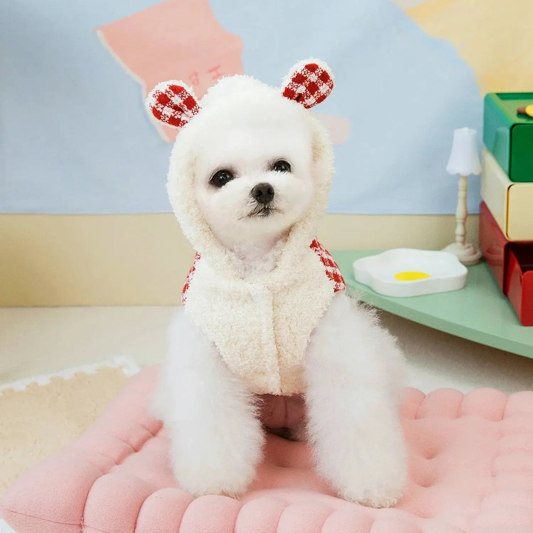 Autumn Winter Dog Clothes Plaid Couple Dog Jacket and Dress for Small Dogs Trusted Pet Products