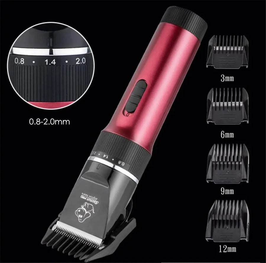 BaoRun P6 Professional Dog Hair Trimmer Rechargeable Pet Cat Grooming Clipper Shaver Low-noise Electric Cutters Haircut Machine - Trusted Pet Products