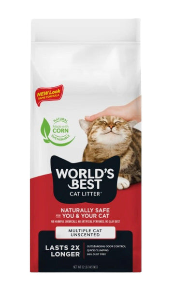 Best Cat Litter Multiple Cat Unscented, 32-Pounds - Trusted Pet Products