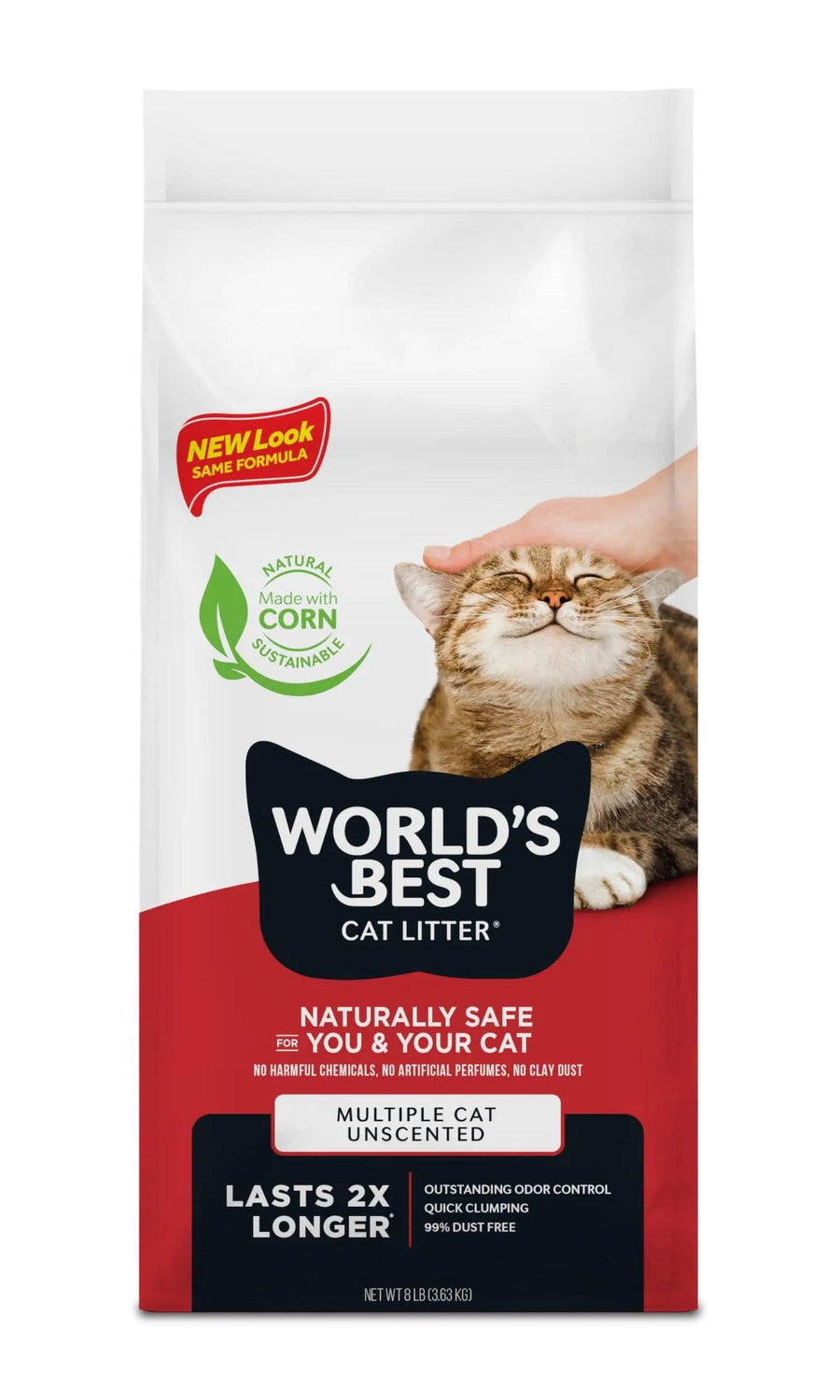 Best Cat Litter Multiple Cat Unscented, 32-Pounds - Trusted Pet Products