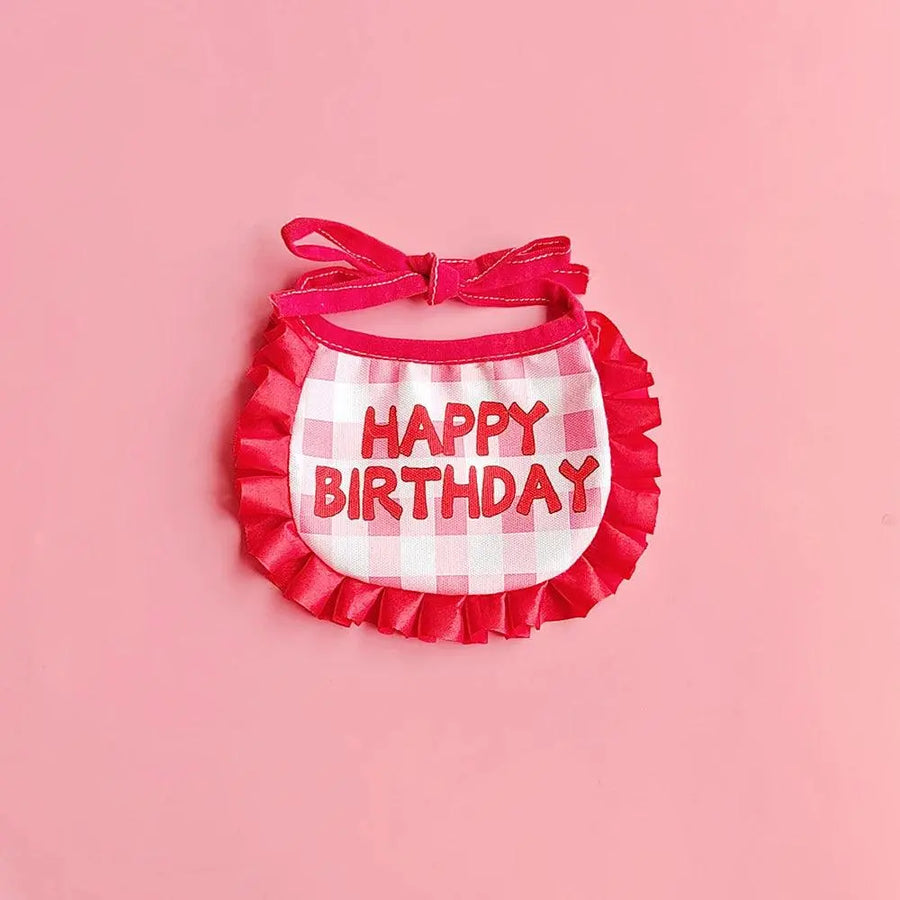 Birthday Party Hat and Scarf for Small Dogs - Trusted Pet Products