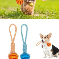 Bite Resistant Interactive Dog Rubber Toy - Trusted Pet Products