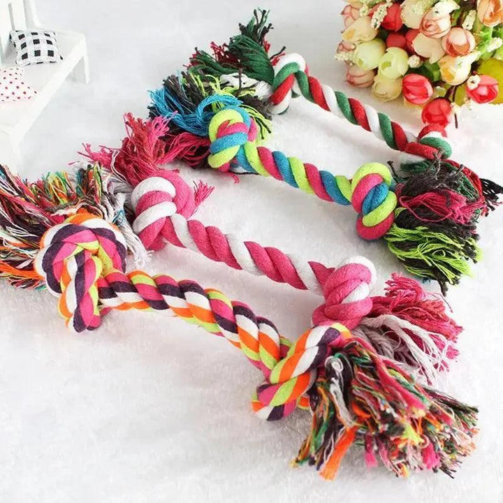 Bite-resistant Cotton Rope Knot for Dogs - Trusted Pet Products