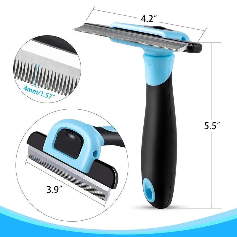 Bonve Comb Brush Pet Hair Remover Deshedding Tool - Trusted Pet Products