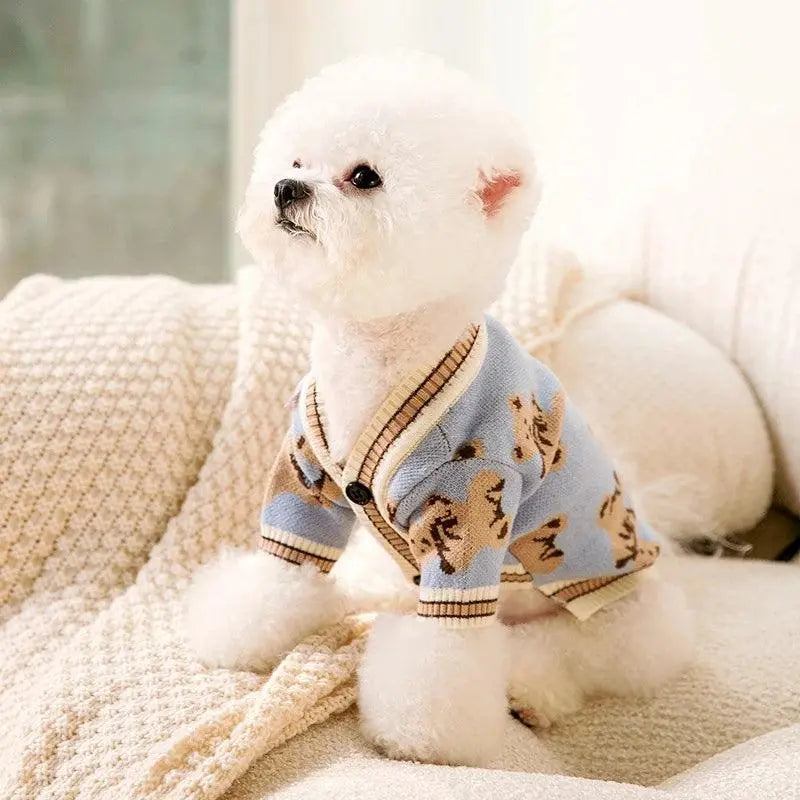 Cardigan Sweater for Dogs - Trusted Pet Products