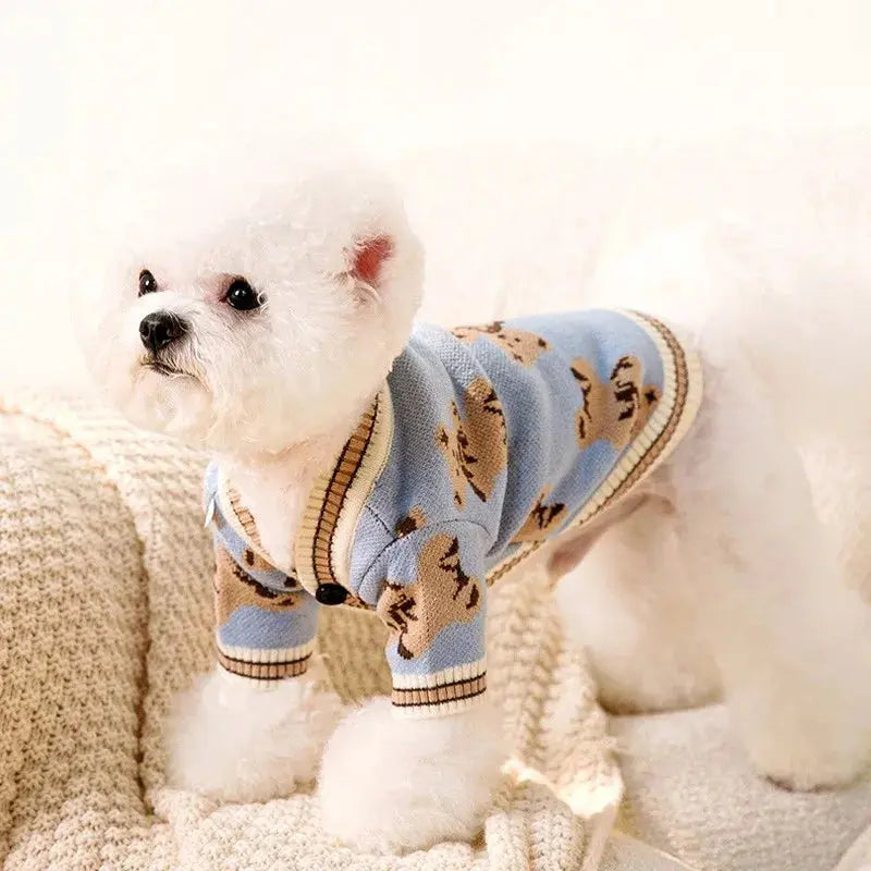 Cardigan Sweater for Dogs Trusted Pet Products