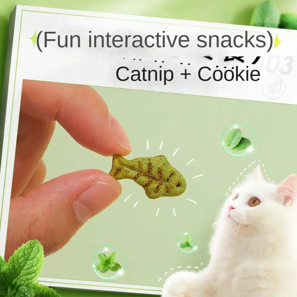 Cat Mint Biscuits - Molar Nutrition Snack - Trusted Pet Products