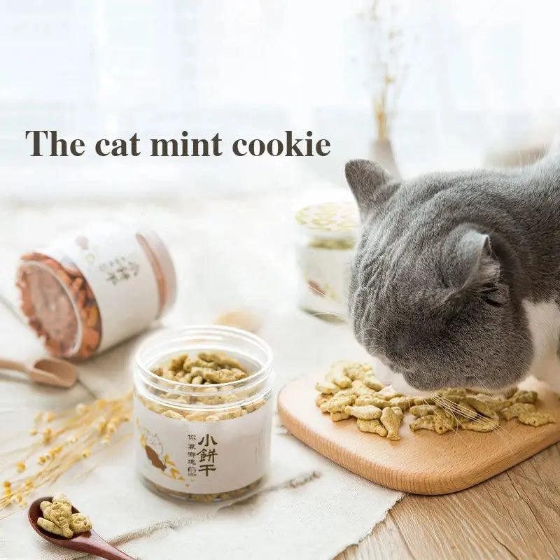 Cat Mint Cookies - 100g Molar Snacks - Trusted Pet Products