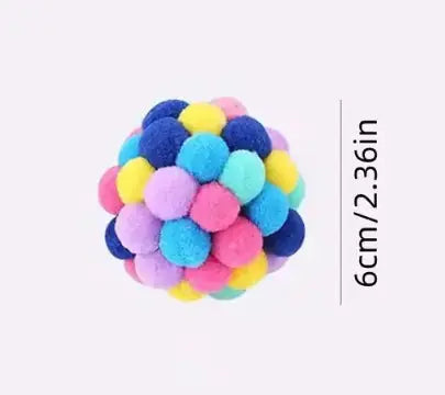 Cat Plush Ball Toy Trusted Pet Products