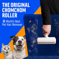 Chom Chom Roller Pet Hair Remover and Reusable Lint Roller - Trusted Pet Products